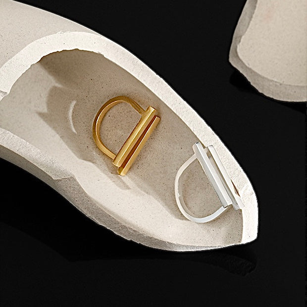 Silver Bar Ring