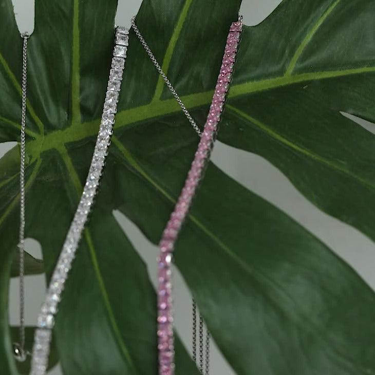 Zircon Chain Necklace