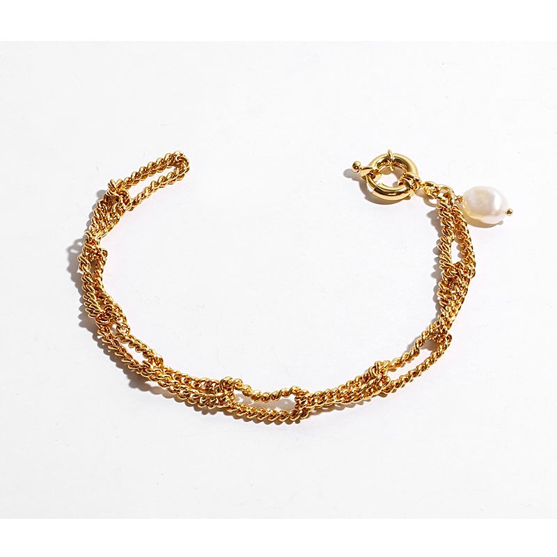 Pearl Chain Bracelet