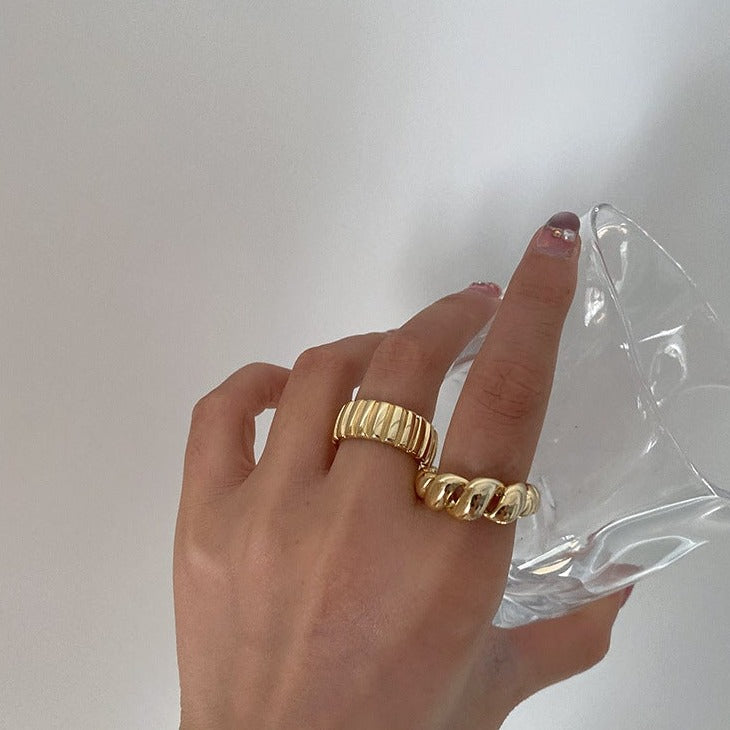 Croissant Ring set