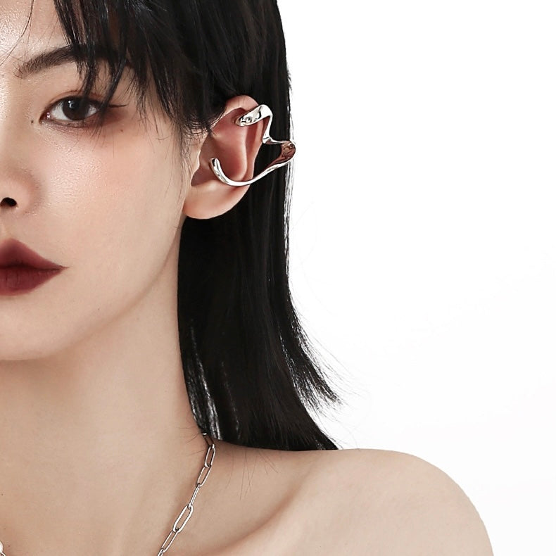 【HYERES LOR】23SS★ Combi Black Ear Cuff Ring S Earcuff – Purman