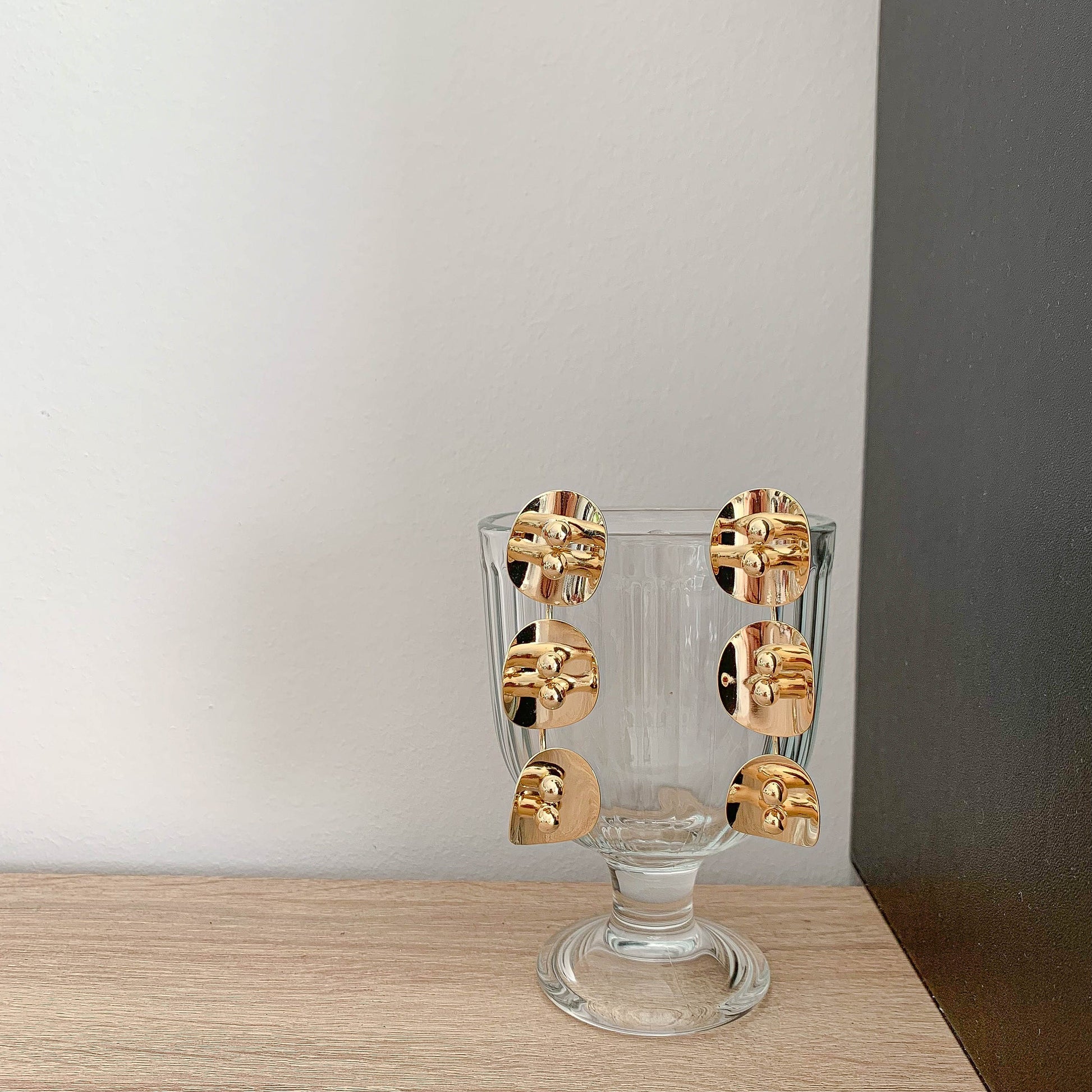Gold Statement Earrings