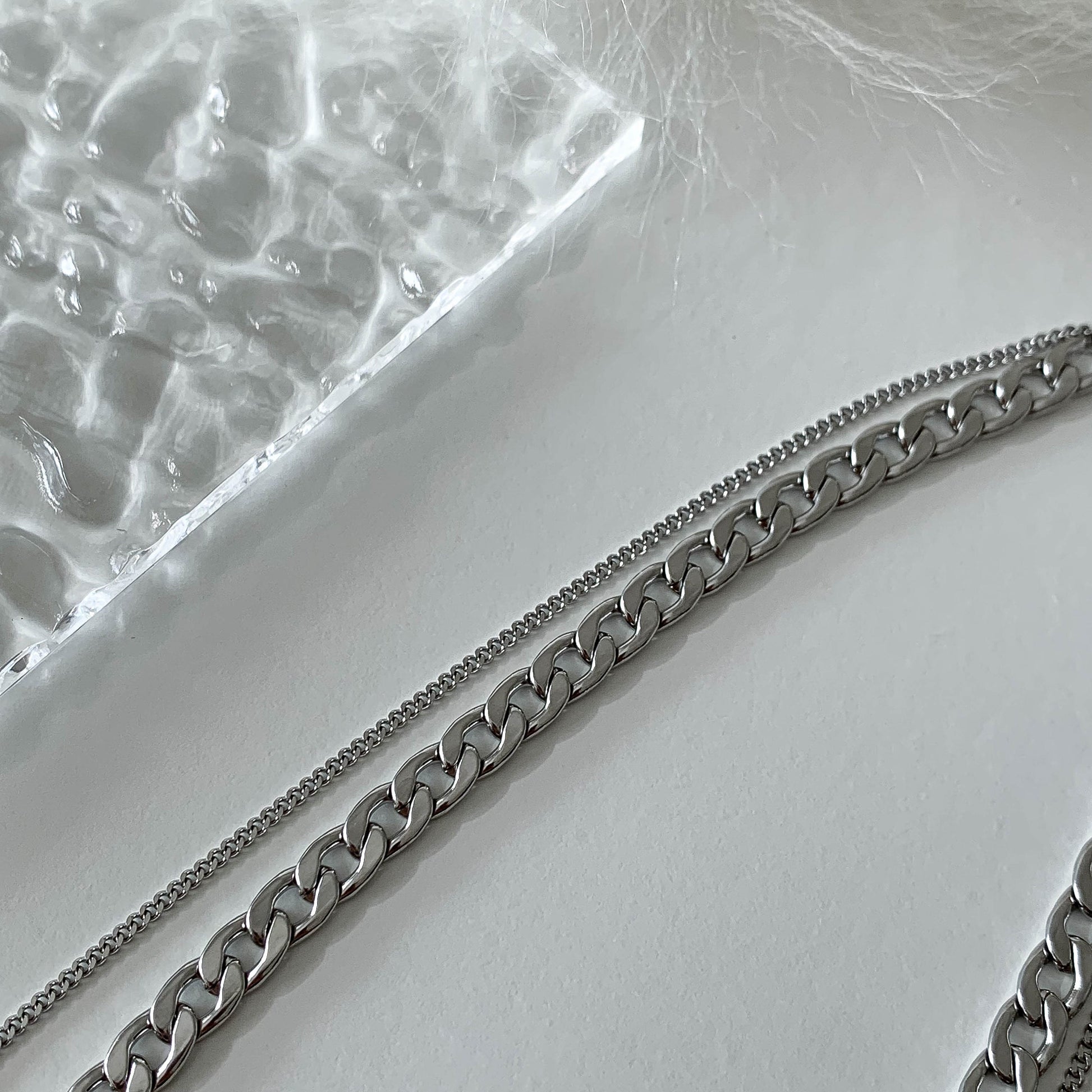 Cuban Link Necklace Set